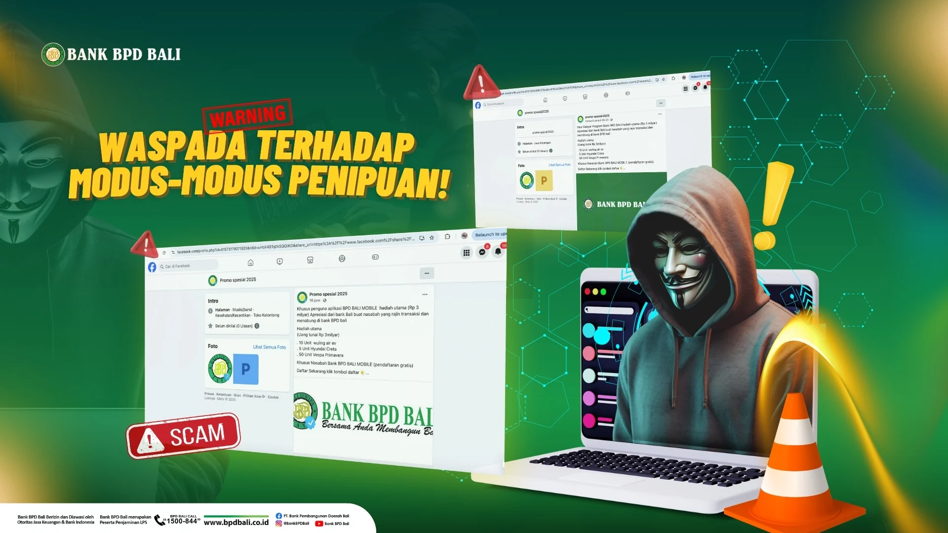 Bank BPD Bali Imbau Nasabah Waspada Penipuan Digital Jelang Nyepi dan Lebaran