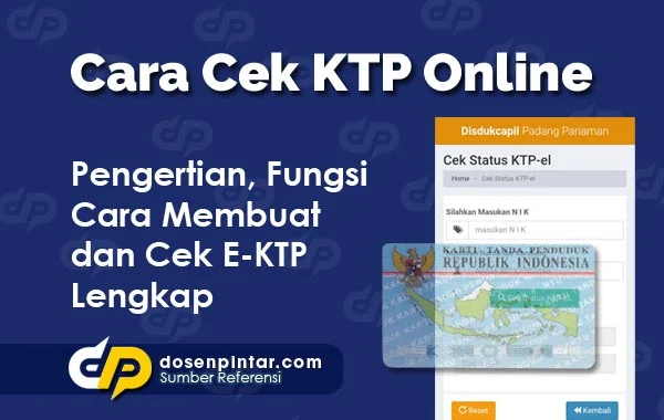Cara Cek KTP Dipakai Pinjaman Online atau Tidak, Cukup Dari Rumah dalam Hitungan Menit