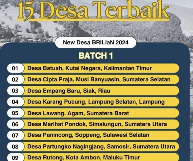 Desa Sumowono Tumbuh dari Pasar dan UMKM, Masuk 15 Besar Desa BRILiaN