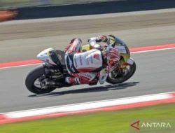 Di Giannantonio Cetak Pole Position Rekor di MotoGP Amerika, Mario Aji Berjuang dari Baris Ketujuh Moto2