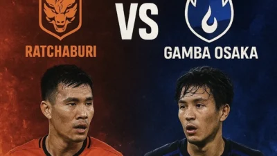 Drama Penentuan di AFC Champions League 2: Ratchaburi FC vs Gamba Osaka, Saksikan Live di VISION+!