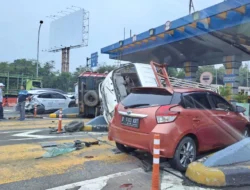 Empat Kendaraan Tabrakan Beruntun di Jalan Tol Blora, Satu Penumpang Terjepit dan Luka Parah