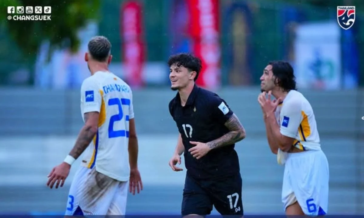 Gajah Perang Thailand Raih Kemenangan Dramatis 2-1 atas Turkmenistan, Pastikan Tiket Piala Asia 2027