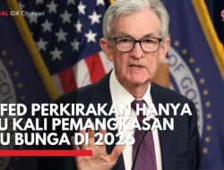 Goldman Sachs Prediksi The Fed Pangkas Suku Bunga Dua Kali pada 2026