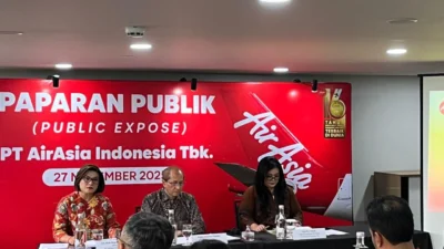 Rugi AirAsia Indonesia (CMPP) Susut, Ekspansi Penumpang jadi Target 2026