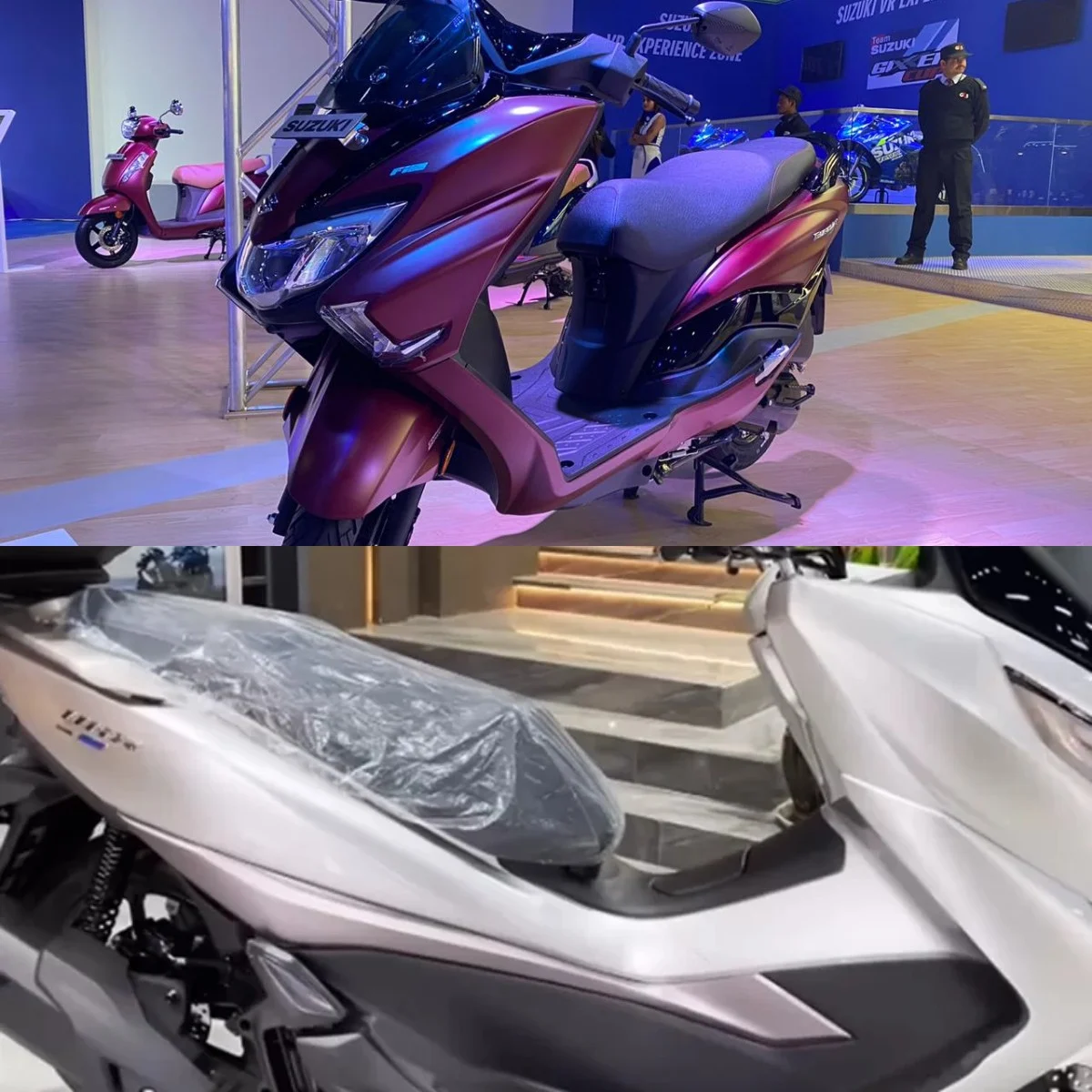 Suzuki Burgman 150 Bocor: Ancaman Baru bagi NMAX dengan Fitur Canggih dan Desain Moge