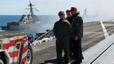 Trump Desak Sekutu Kirim Kapal Perang ke Selat Hormuz, Iran Ancam Balas Serangan