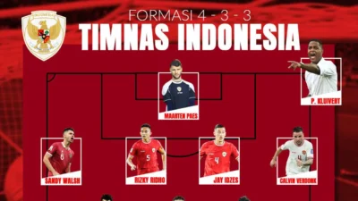 6 Pemain Tak Tergantikan yang Membuat Starting XI Timnas Indonesia Bersinar di Dua Laga John Herdman Pimpin Garuda