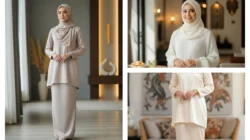 7 Inspirasi outfit Hari Kartini warna cream yang Elegan untuk Tampil Anggun