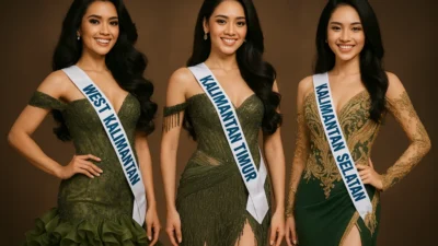 9 Potret Evening Gown Memukau Finalis Puteri Indonesia 2026 dari Kalimantan, Bali, dan Nusa Tenggara