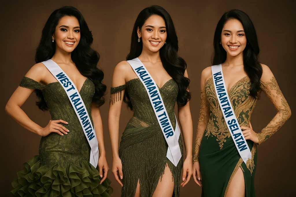 9 Potret Evening Gown Memukau Finalis Puteri Indonesia 2026 dari Kalimantan, Bali, dan Nusa Tenggara