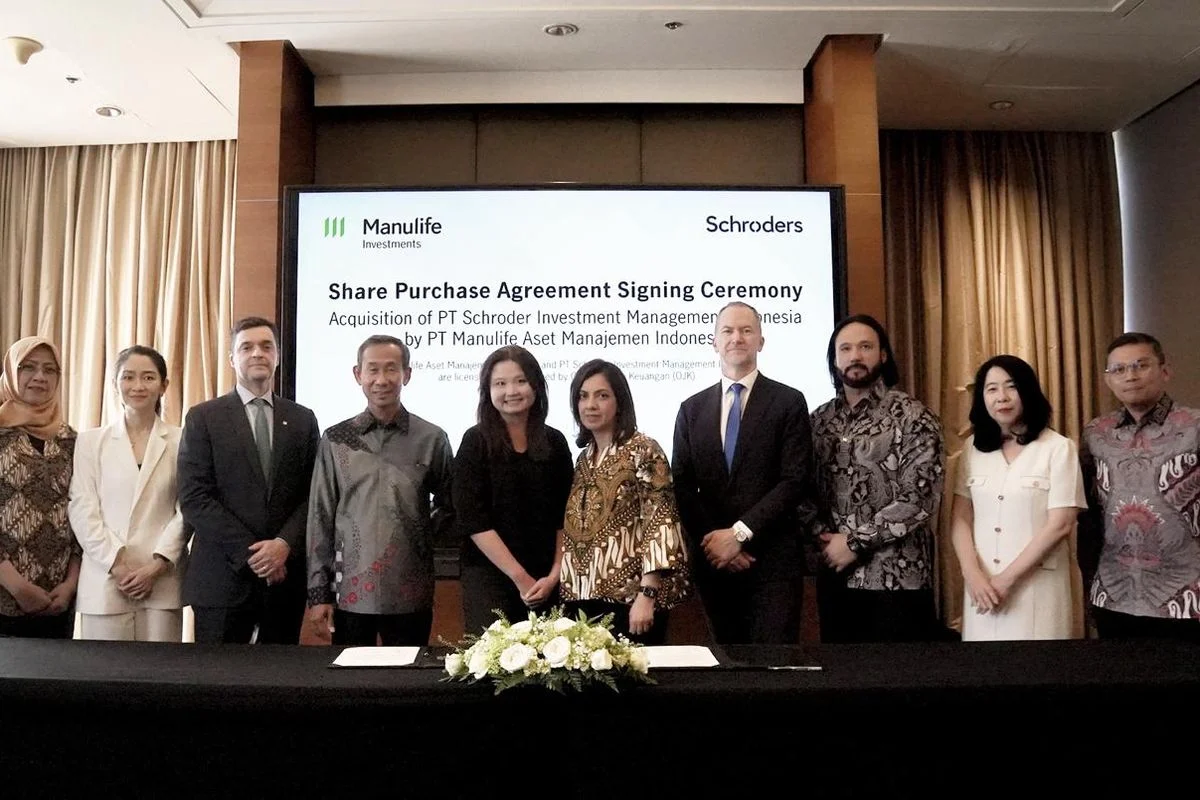 Akuisisi Schroders Rampung, Manulife Aset Manajemen (MAMI) Siapkan Strategi Baru