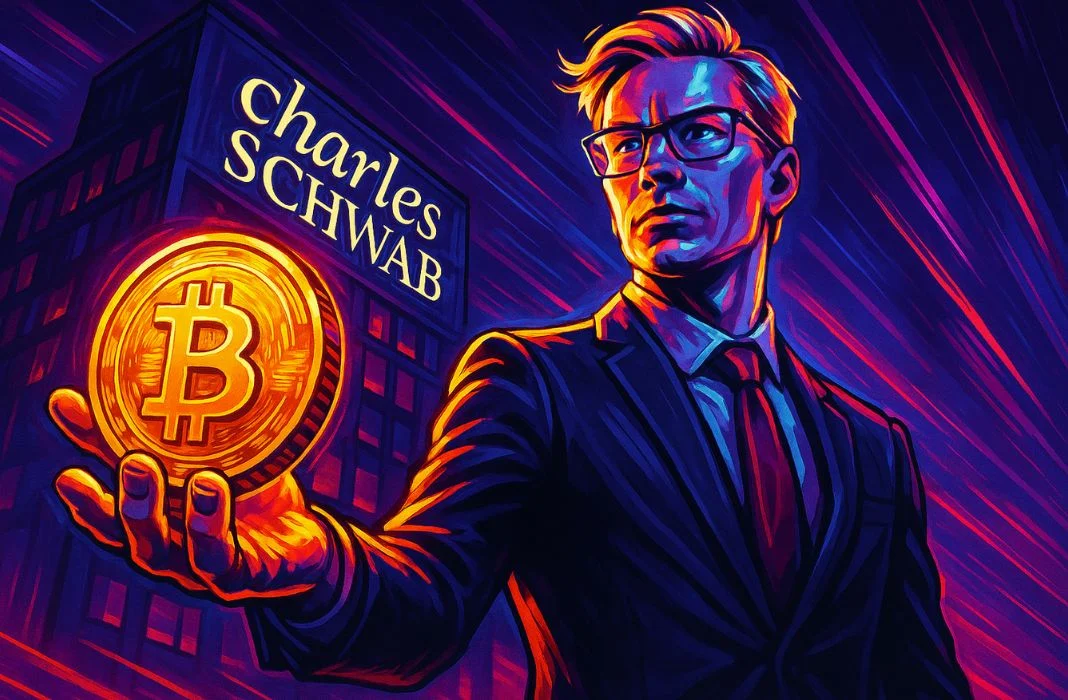 Akun Kripto Schwab Siap Rilis, Bitcoin Bertahan di Rp1,1 Miliar