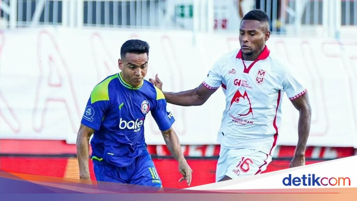 Arema FC dan Malut United Berbagi Poin Dramatis 1-1, Klasemen Semakin Ketat