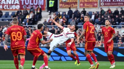 AS Roma Gapai Kemenangan Dramatis 2-0 atas Bologna, Dekat Empat Besar Serie A dan Tambah Trofi Supercoppa Femminile