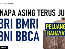 Asing Jual Besar: Rp686 Miliar Keluar dari Pasar, BBRI dan BBCA Jadi Korban Utama