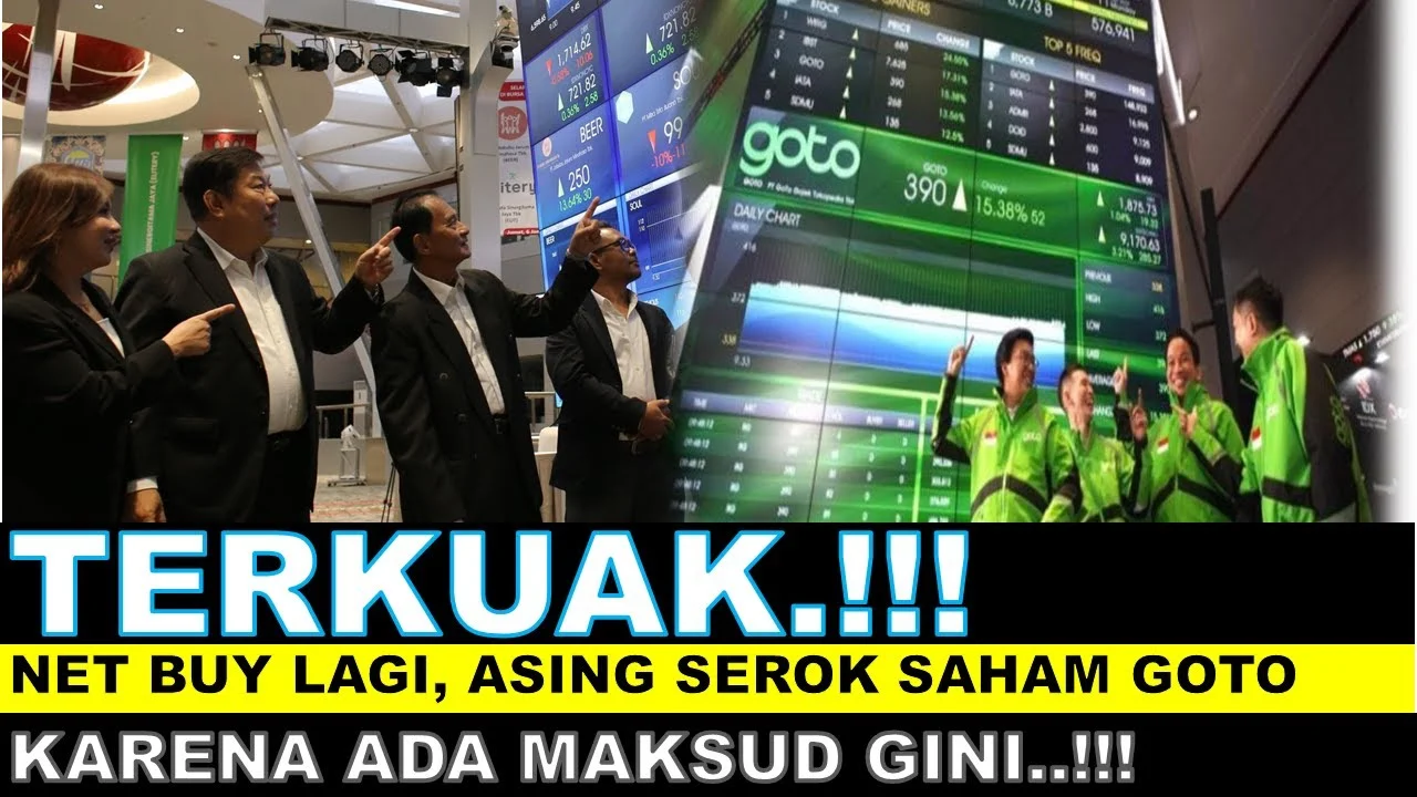 Asing Serok GOTO, COAL hingga MEDC di Sesi I, tapi Net Sell Dominan