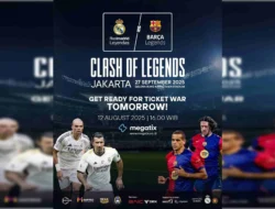 Atmosfer Magis di GBK: Barcelona Legends Hancurkan DRX Legends 3-0, Fans Indonesia Terpukau!