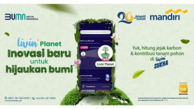 Bank Mandiri Perkenalkan Sertifikat Pengurangan Emisi di Aplikasi Livin' by Mandiri