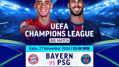 Bayern vs PSG: Duel Semifinal Liga Champions yang Ditambah Rumor Transfer Olise ke Real Madrid
