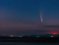 Benda Bercahaya di Langit Lampung Ternata Pecahan Roket China CZ‑3B, Penjelasan BRIN