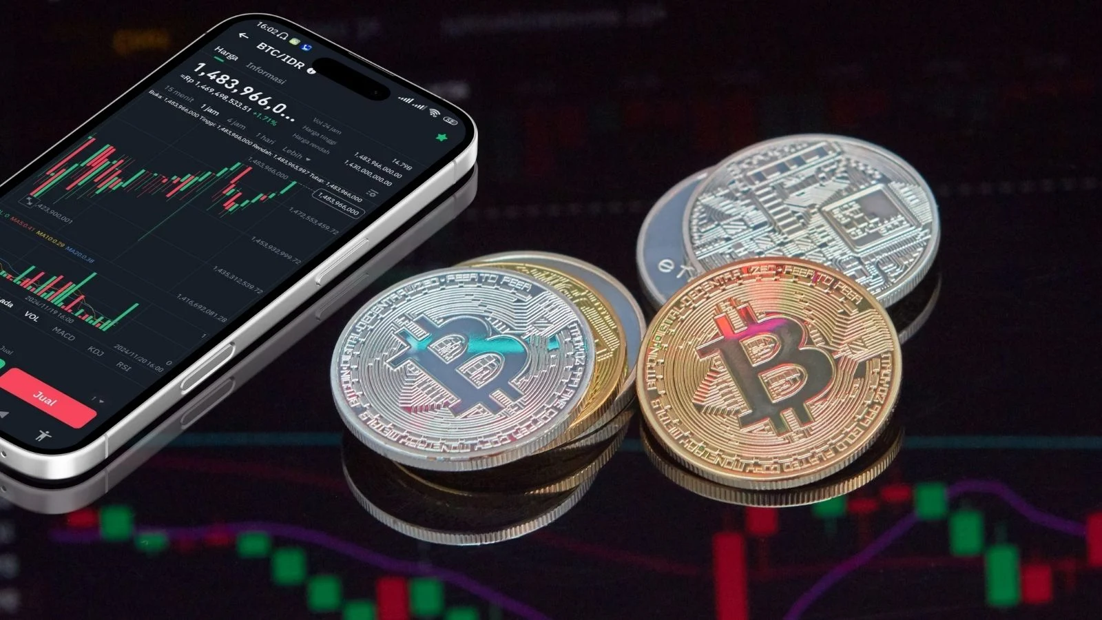 Bitcoin Gagal Tembus USD80000, Pasar Kripto Masih Rentan Tekanan Global