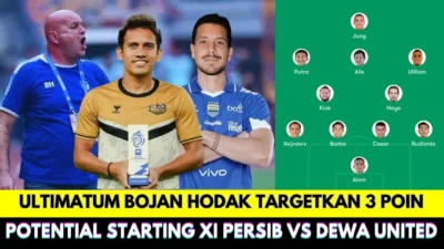 Bojan Hodak Ungkap Strategi Persib: Fokus Penuh Hadapi Dewa United di Laga Penentu