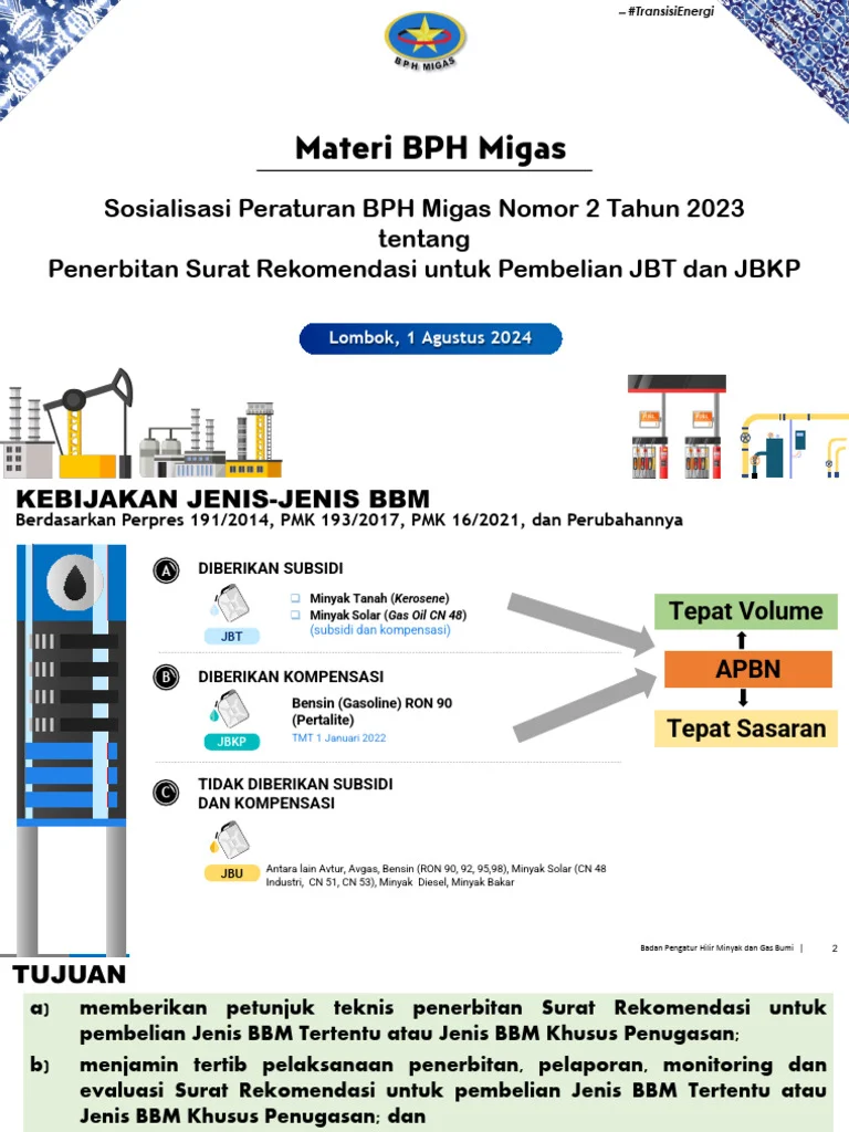 BPH Migas Dorong Digitalisasi Surkom, Penyaluran BBM Subsidi Makin Transparan