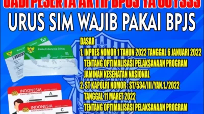 BPJS Kesehatan Kini Wajib untuk Urus SIM: Polisi Tegaskan Aturan Baru