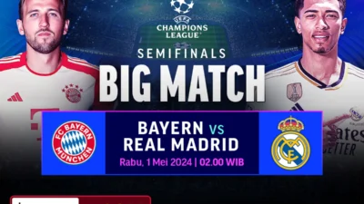 Cara Menonton Real Madrid vs Bayern Munich: Jadwal, Platform Streaming, dan Pemain Kunci