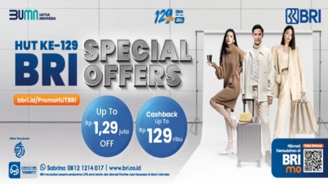 Cashback BRI: Promo Luar Negeri dengan Cashback hingga Rp1 Juta