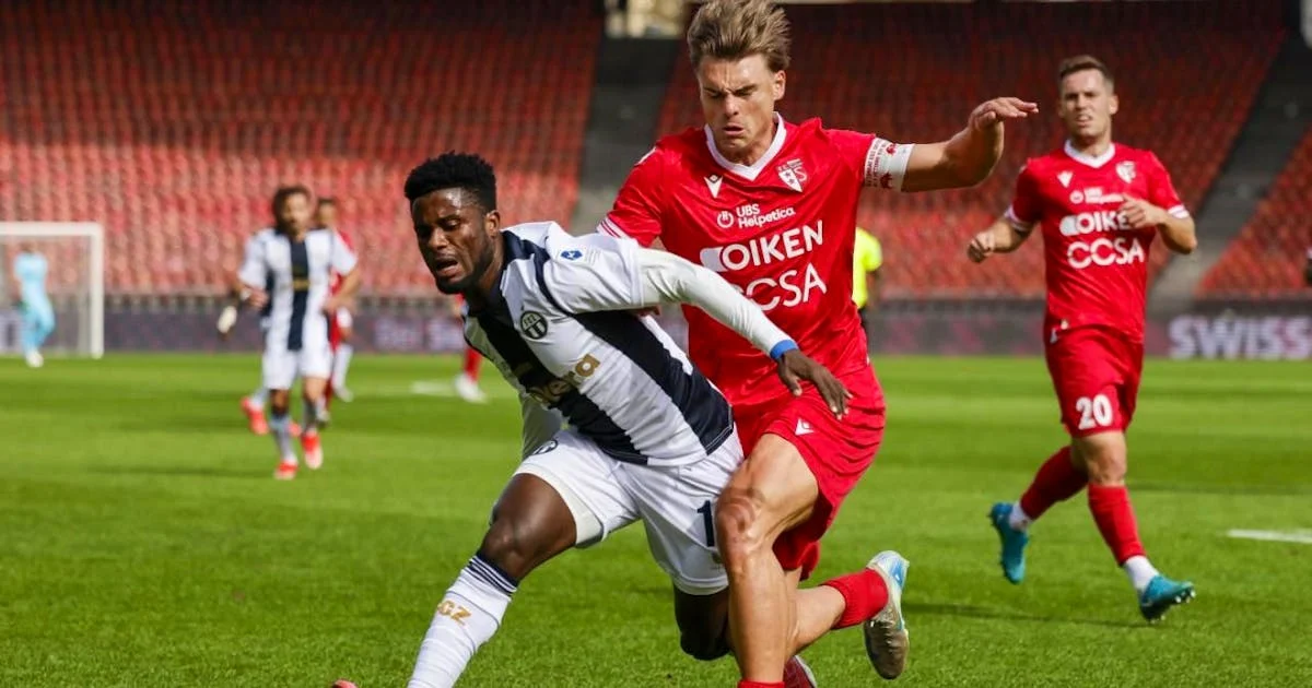 Daniel Afriyie Bawa Penyerangan, Aarau Terkalahkan di Kandang oleh Etoile Carouge