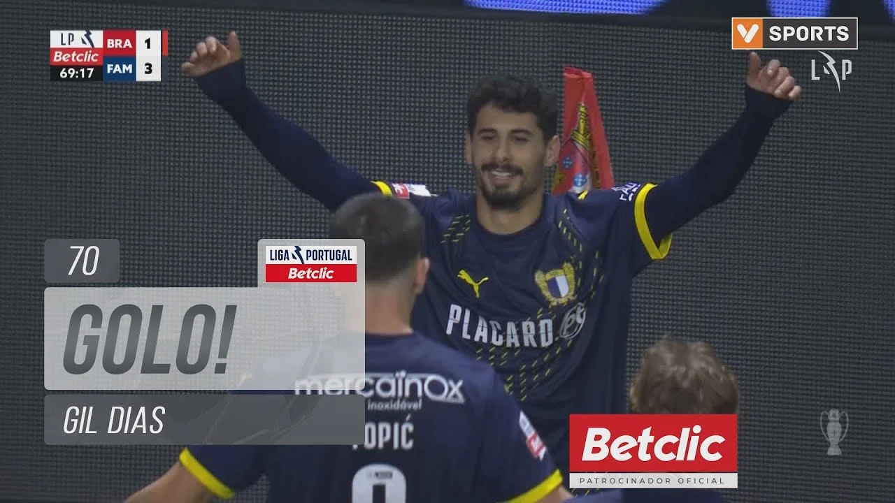 Drama 2-2: Gil Dias Bikin Braga vs Famalicão Tak Terpatahkan, Horta Selamatkan Poin Penting