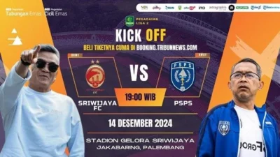 Drama Bawah Klasemen Liga 2: Sriwijaya FC Tantang PSPS Pekanbaru dalam Pertarungan Penyelamatan
