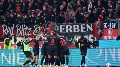 Drama Bundesliga: Leverkusen Kalahkan Koln 2-1, Schick Cetak Gol Ke-100