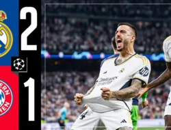 Drama di Bernabéu: Bayern Munich Tumbangkan Real Madrid 2-1, Siap Goyang Perempat Final Liga Champions