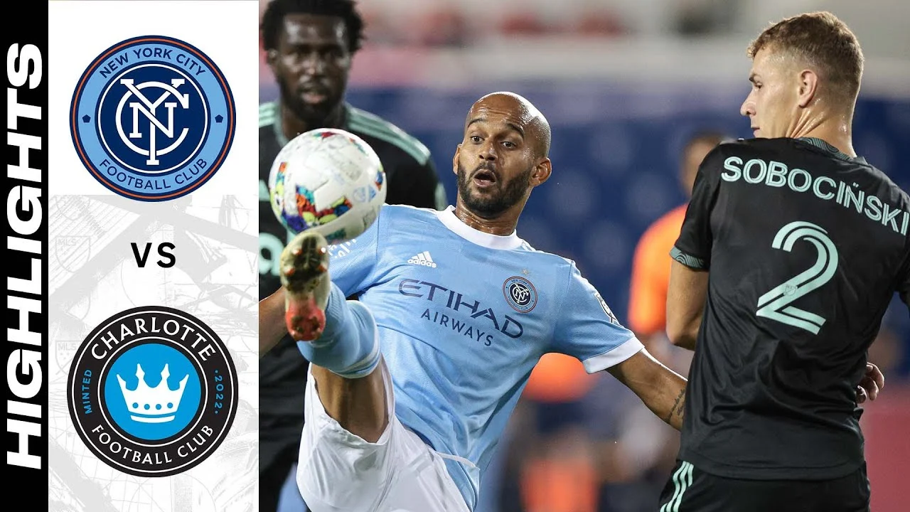 Drama Menegangkan: Charlotte FC vs New York City FC Berakhir 2-1, Gol Penentu di Menit Akhir