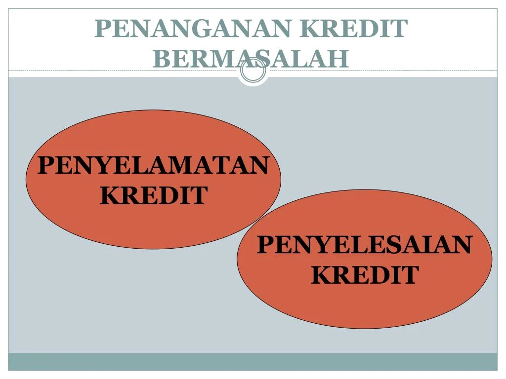 Dua Bank Terus Dorong Penyelesaian Kredit Bermasalah Warisan Masa Lalu