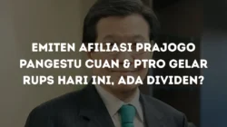 Emiten Prajogo Pangestu Bakal Gelar RUPS, Dividen Jadi Sorotan