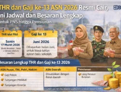 Gaji ke-13 ASN 2026 Dipotong 25%? Ini Bocoran Besaran, Fakta, dan Langkah Pemerintah