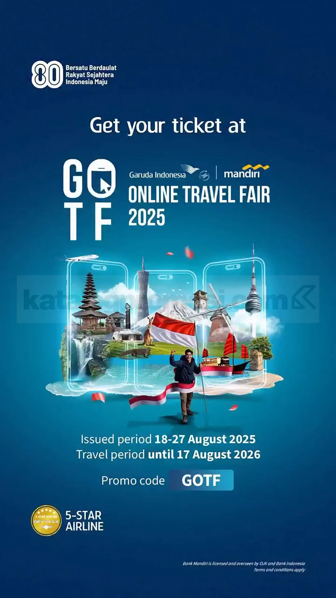 Garuda Indonesia Online Travel Fair: Diskon 200 Ribu Kursi, Harga Mulai Rp2,3 Juta, Raih Bonus Eksklusif!