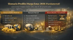 Geopolitik Memanas, Dolar Menggempur: Apakah Harga Emas Akan Melejit atau Terkoreksi Pekan Depan?