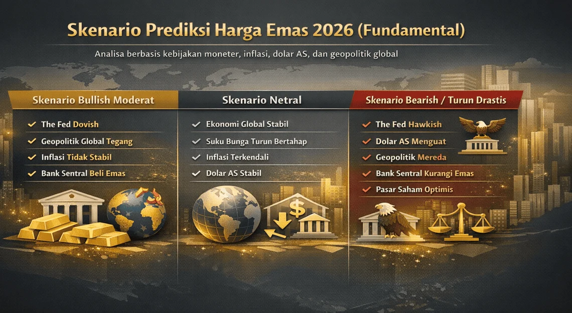 Geopolitik Memanas, Dolar Menggempur: Apakah Harga Emas Akan Melejit atau Terkoreksi Pekan Depan?