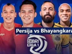H-1 Bhayangkara vs Persija: Head to Head, Susunan Pemain, dan Prediksi Skor yang Mengguncang Liga 1