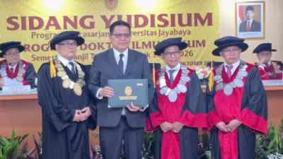 Hardjuno Wiwoho Resmi Dapat Gelar Doktor Ilmu Hukum, Buka Jalan Reformasi Hukum UMKM di Era Digital