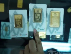 Harga Emas Antam Anjlok Rp44.000, Catat Rp2.840.000 per Gram pada Senin 20 April 2026