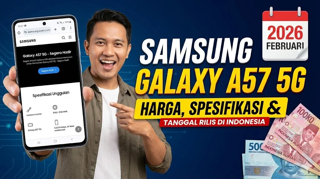 Harga Samsung Galaxy A57 5G Terungkap: Harga Kompetitif di Pasar Indonesia 2026