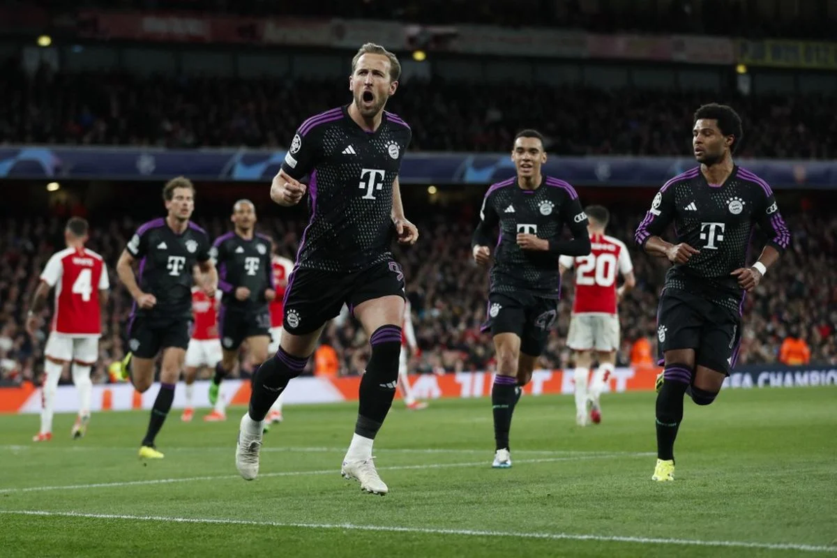 Harry Kane Bawa Bayern Unggul 2-1 Atas Real Madrid di Leg Pertama Liga Champions