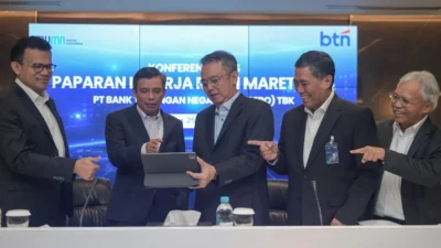 Hingga Maret 2026, BTN Mencatat Realisasi Kredit Program Perumahan Rp 2,17 Triliun