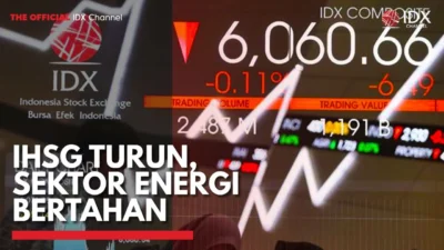 IHSG Dibuka Melemah ke 7.378, Saham Energi Tahan Kenaikan saat Properti dan Keuangan Tertekan